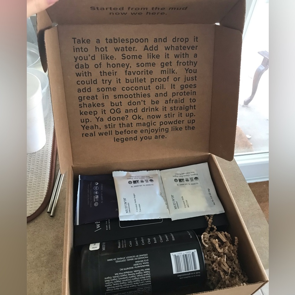 SOLD // MUD\WTR Mud Water Mushroom Mix Coffee Alternative Starter Kit